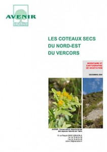 Coteaux secs du Nord-Est du Vercors : Inventaire et cartographie de végétation 2005
