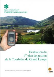Évaluation du plan de gestion de 1997 de la RNN de la Tourbière du Grand Lemps